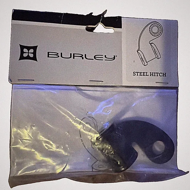 Burley Bike Trailer Standard Steel Hitch Adapter, 12.2 mm (pin not included) NEW