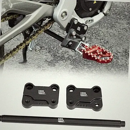 Foot Peg Extension Bracket Kits Compatible with Talaria XXX for Electric Dirt