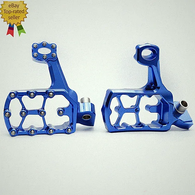 For Yamaha YZ250F 2001-2017 YZ250FX 2015-2022 Dirt Bike Footpegs Pedals Footrest