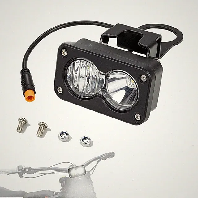 LED Headlight Kit Includes Screws 3 Pin Connector for Ridstar Q20 Off Road Bike