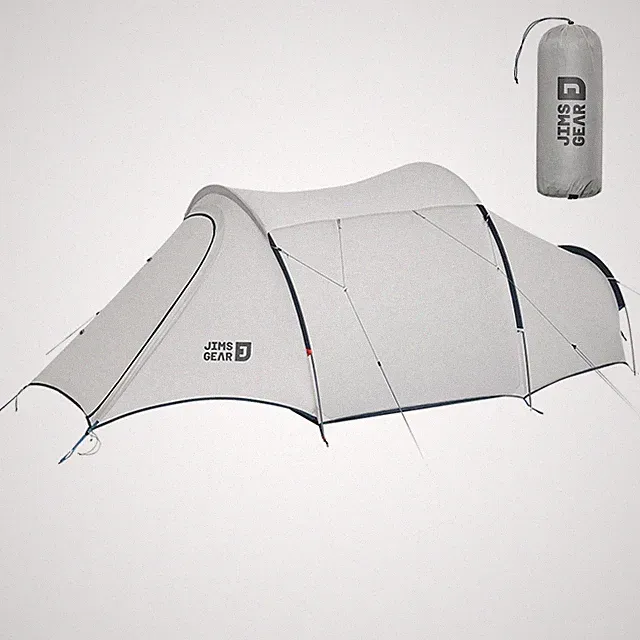 Naturehike Ultralight Solo Tunnel Tent - 1/2 Person Waterproof Tent with Ligh...