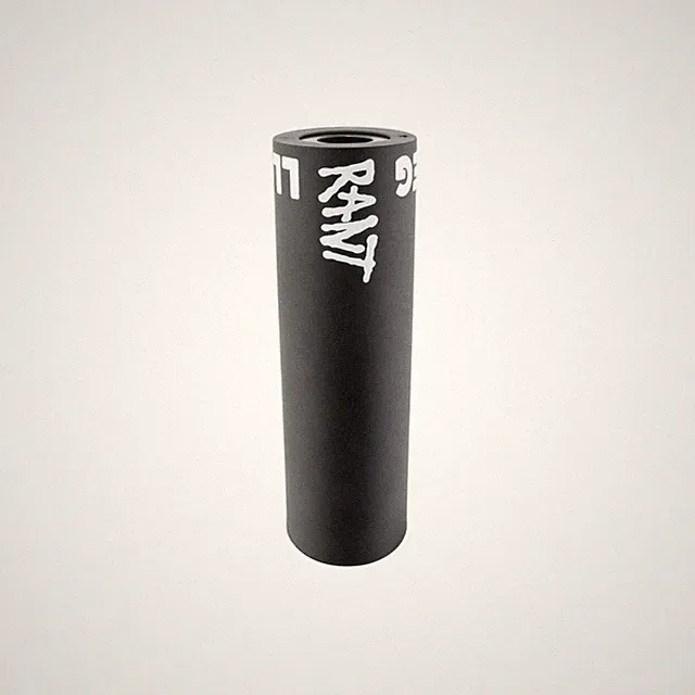 Rant LL Cool Peg - Black - Single - Alloy Core - BMX Bike