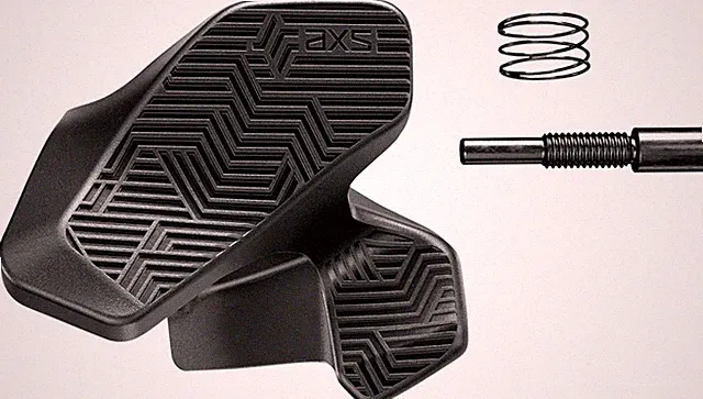 SRAM Eagle AXS Right Hand Rocker Paddle - Includes Lever, Spring, and Pivot Pin